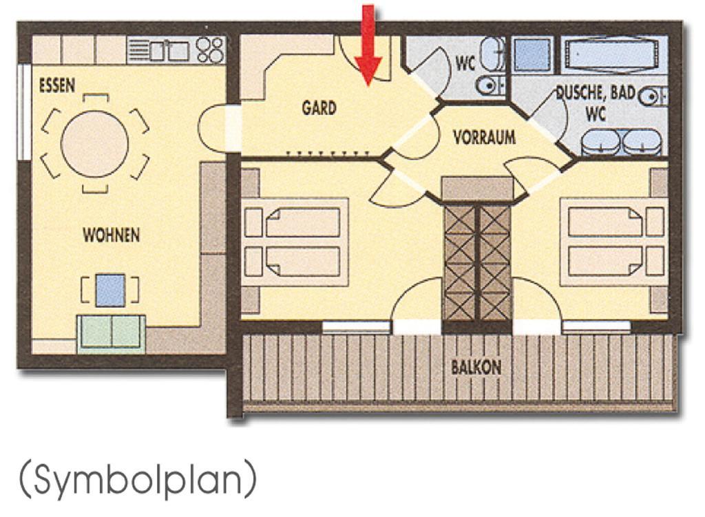 Top Tirol Appartement 후벤 객실 사진